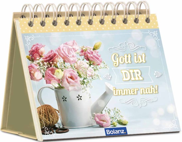 Postkarten-Aufstellbuch - Gott ist Dir immer nah!